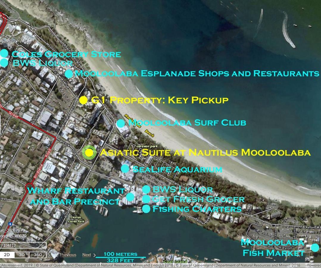 Asiatic Suite At Nautilus Mooloolaba Bagian luar foto